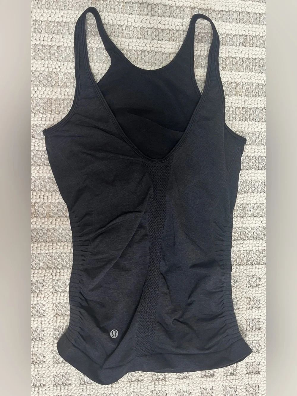 Lululemon Black Strappy Tank Top size 4 - Picture 4 of 8